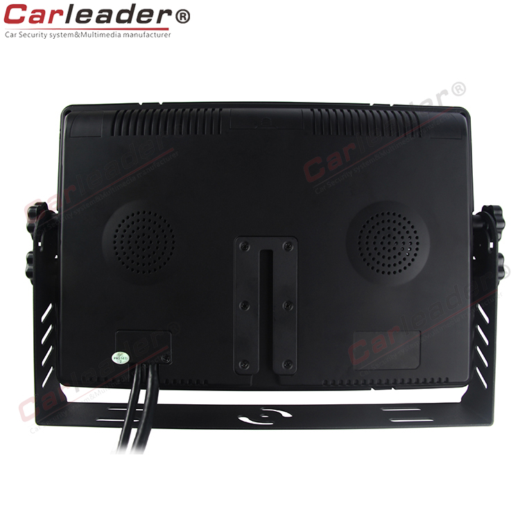 9 Inch HD Quad Car Rearview Monitor With Four Cameras Input - 3