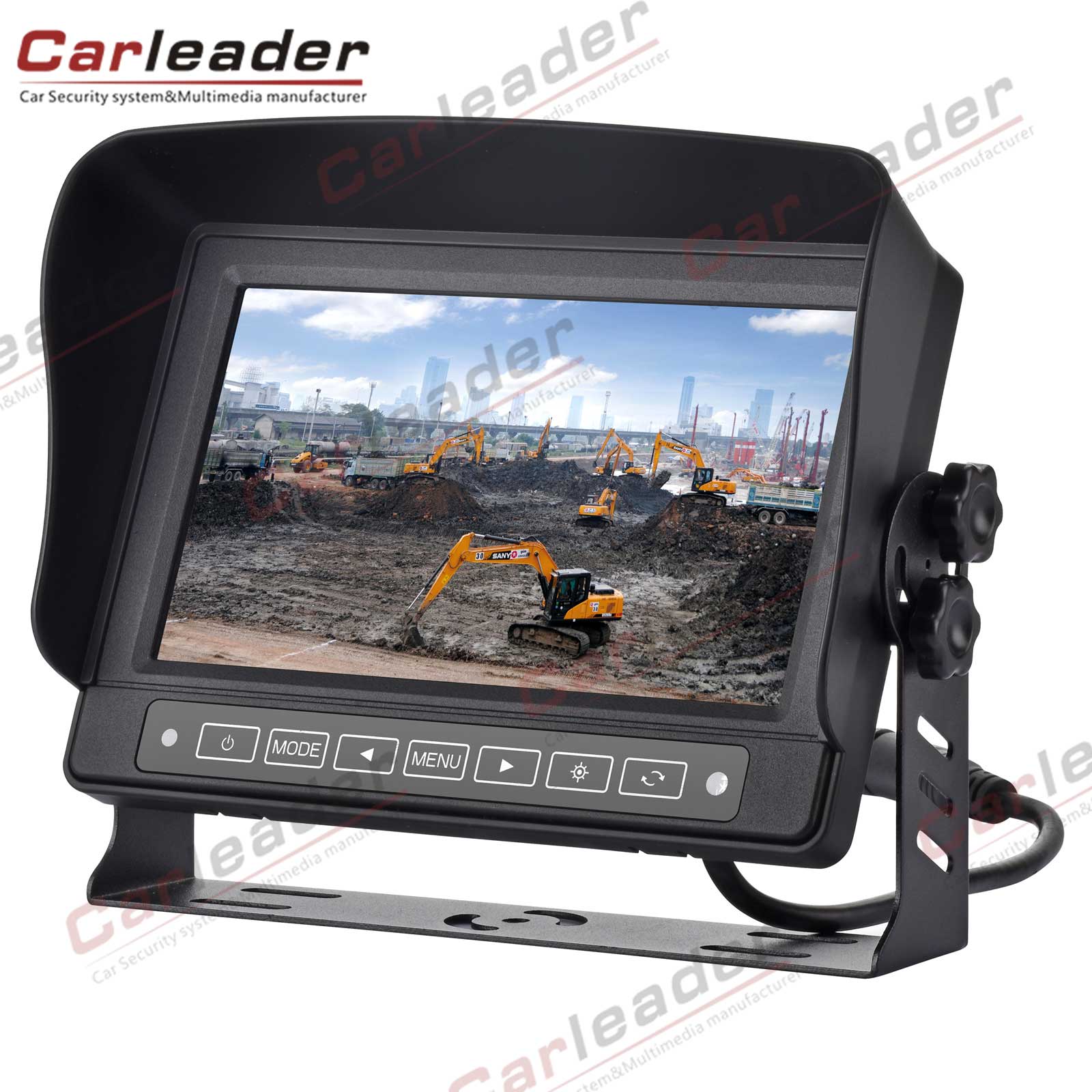 7 Inch Waterproof LCD Car Rear View Monitor Details