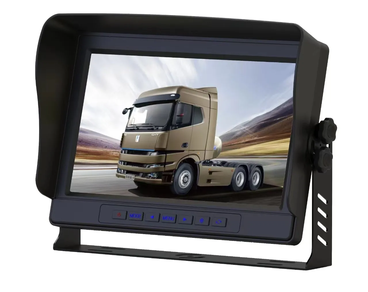 New Waterproof LCD 10.1 Inch 2AV AHD Vehicle Monitor