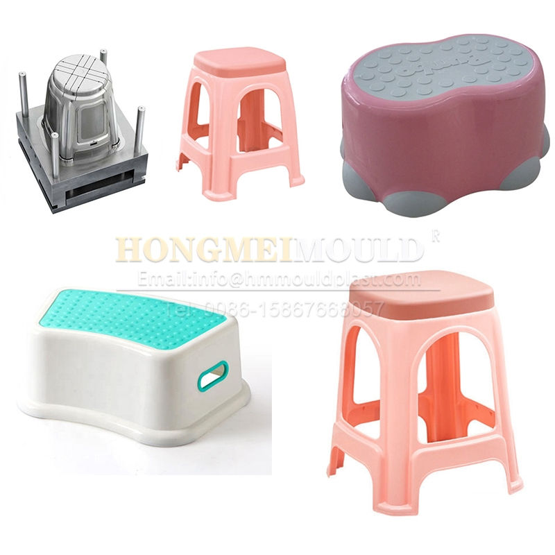 Two Color Stool Plastic Injection Mould - 1 