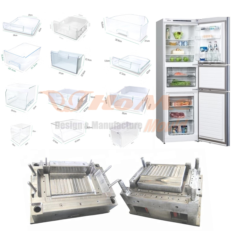 How to make the perfect transparent refrigerator drawer mold?