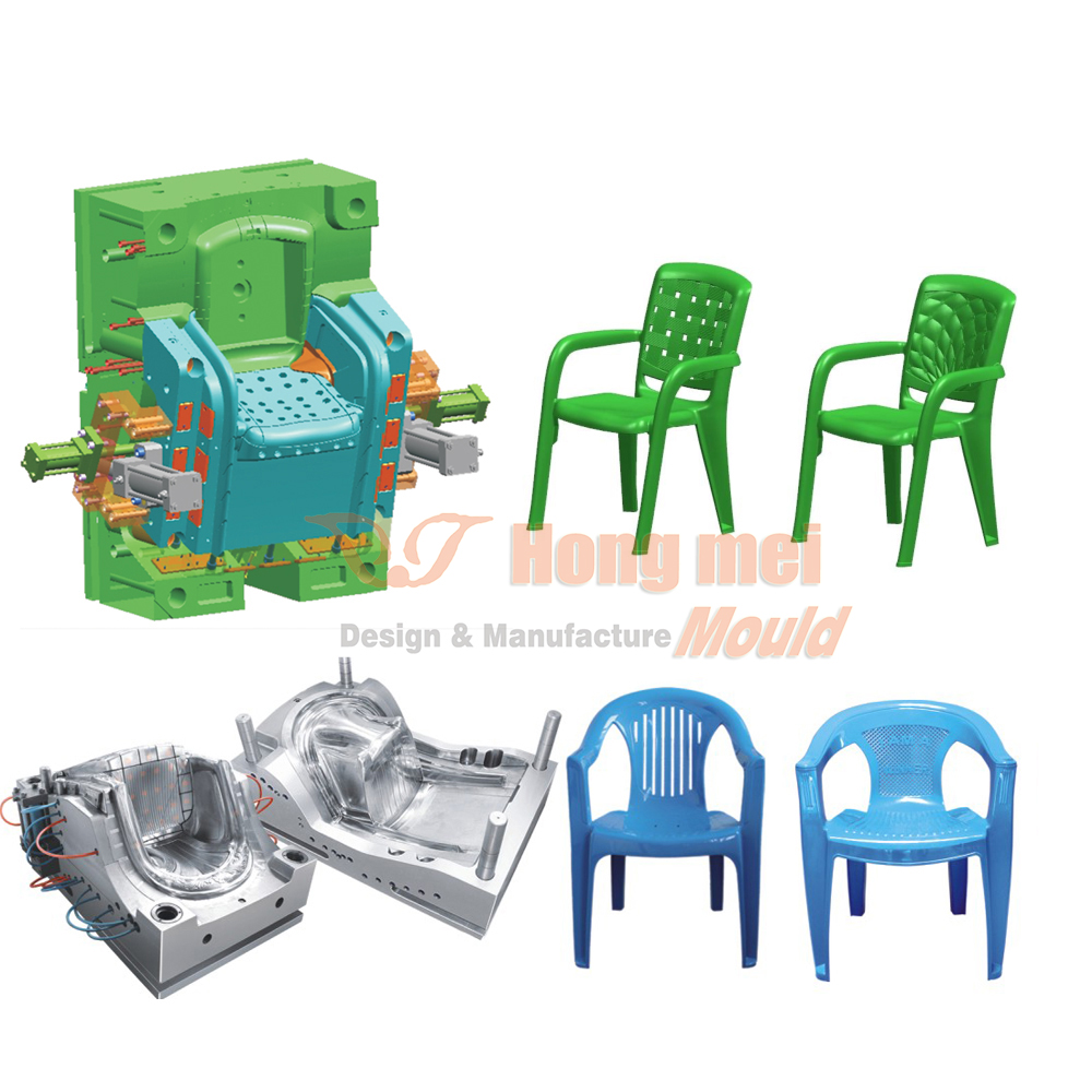 Professional plastic furniture mould manufacturer plastic rattan chair and table injection mold maker