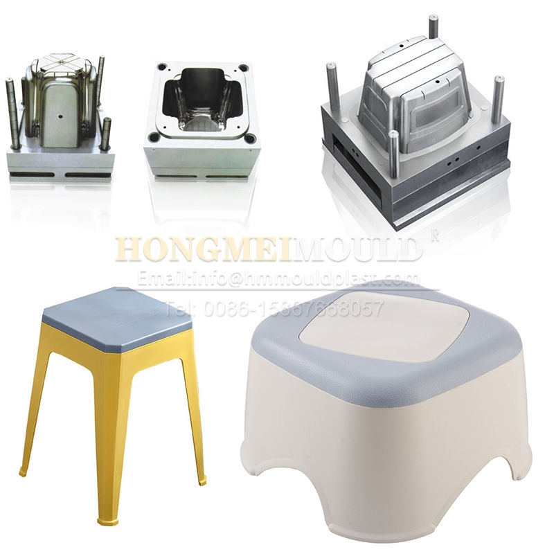 Two Color Stool Plastic Injection Mould - 2 