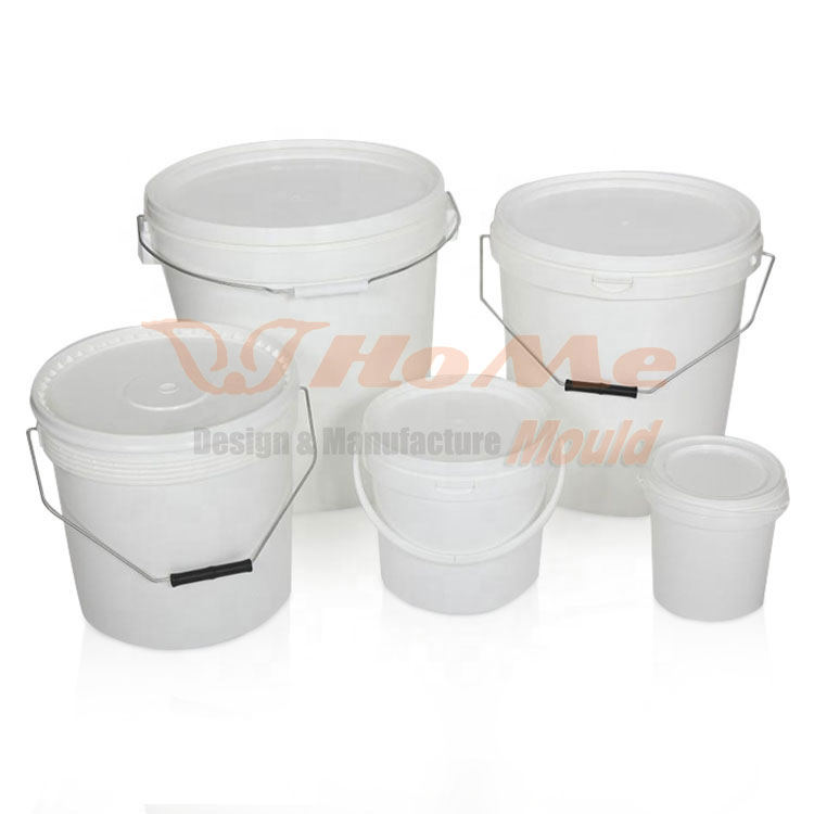 3 Cavity Plastic Paint Bucket Mould - 4 