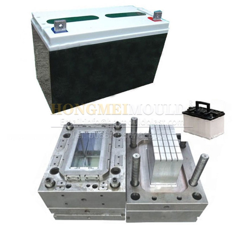 Automobile Empty Battery Box Shell Mould - 3 