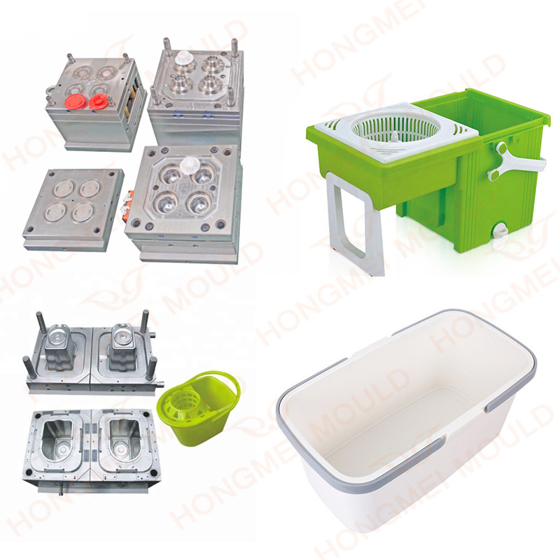 PP Mop Bucket Injection Mould - 2 