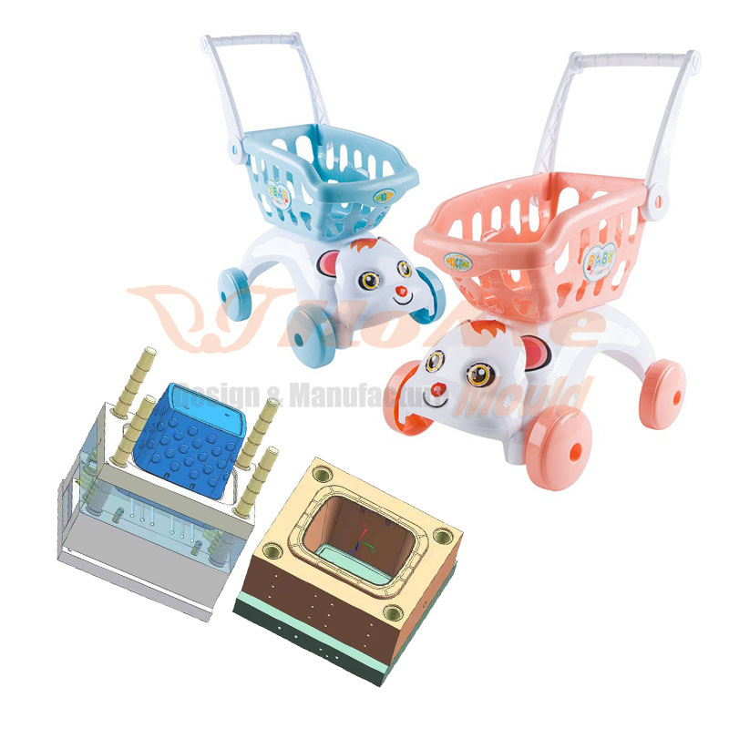 Baby Shopping Cart Mould - 1 