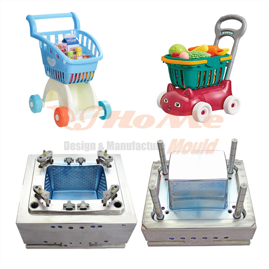 Baby Supermarket Shopping Cart Toy Mould