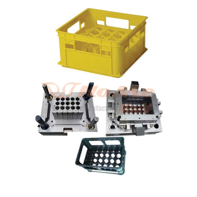 Bottle Crate Injection Mould - 4 