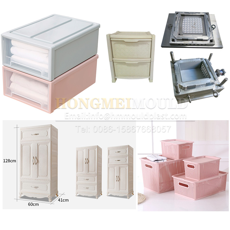 Combined Drawer Cabinet Mould - 5 