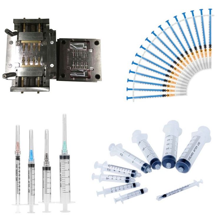 Disposable Syringe Injector Mould