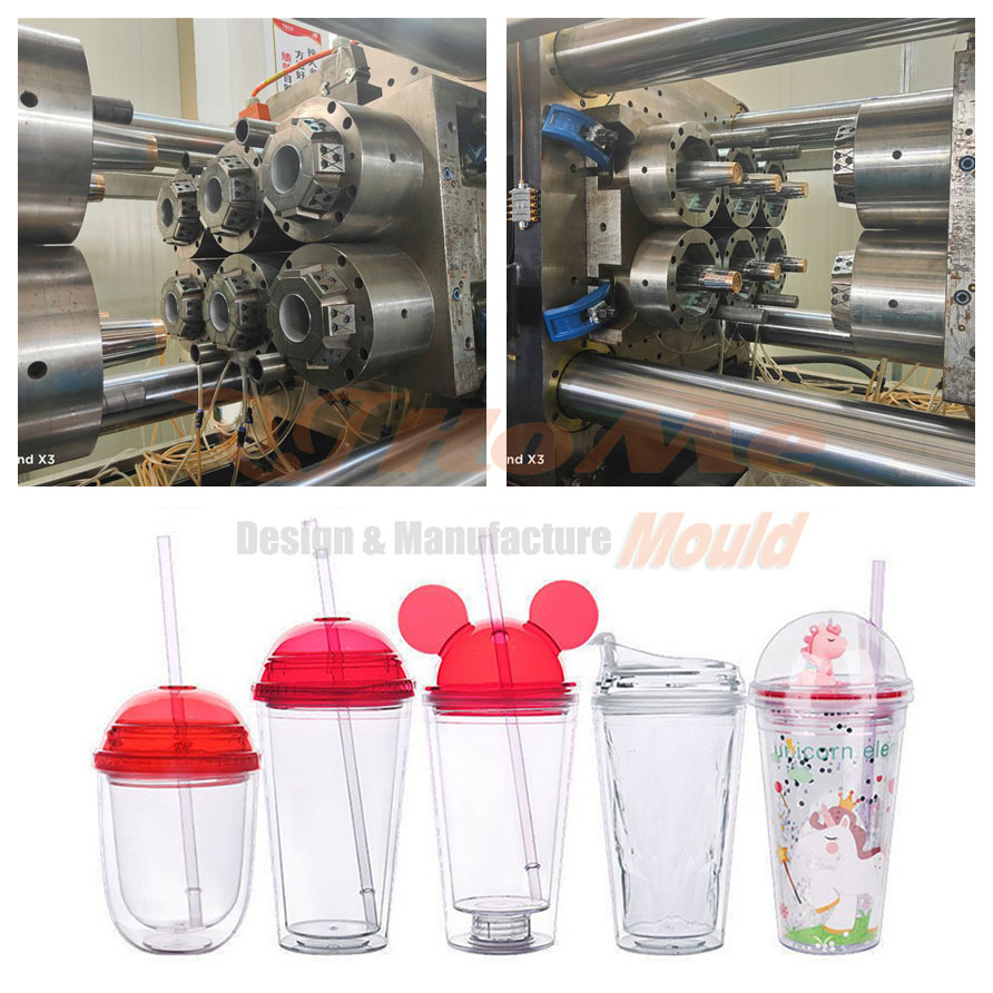 Double Wall Plastic Drinking Cup Mould