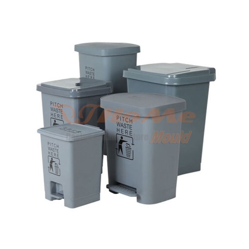 Foot Push Garbage Can Mould - 1 