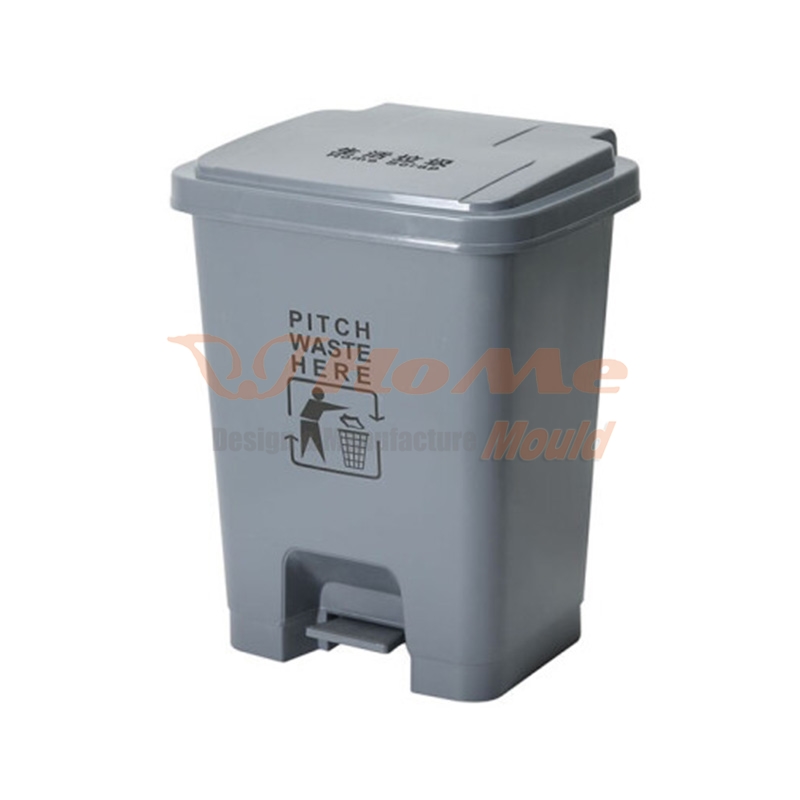Foot Push Garbage Can Mould - 2