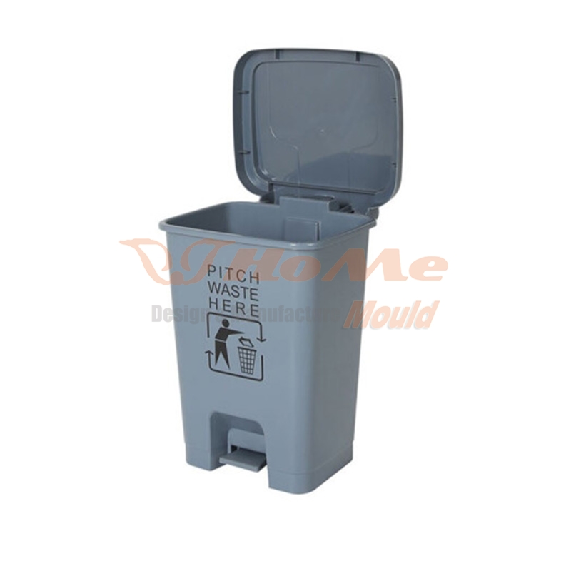 Foot Push Garbage Can Mould - 4
