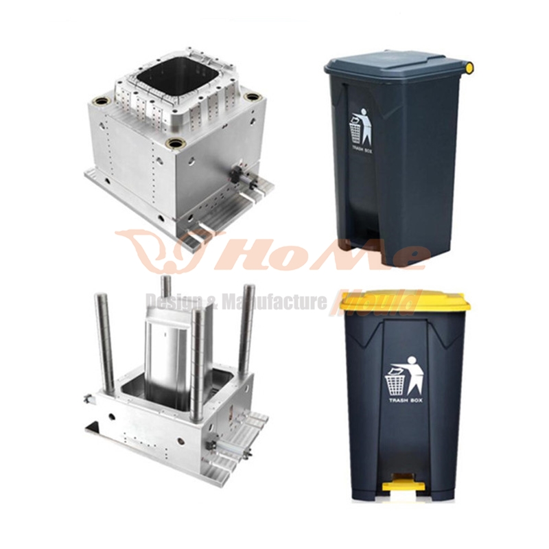 Foot Push Garbage Can Mould