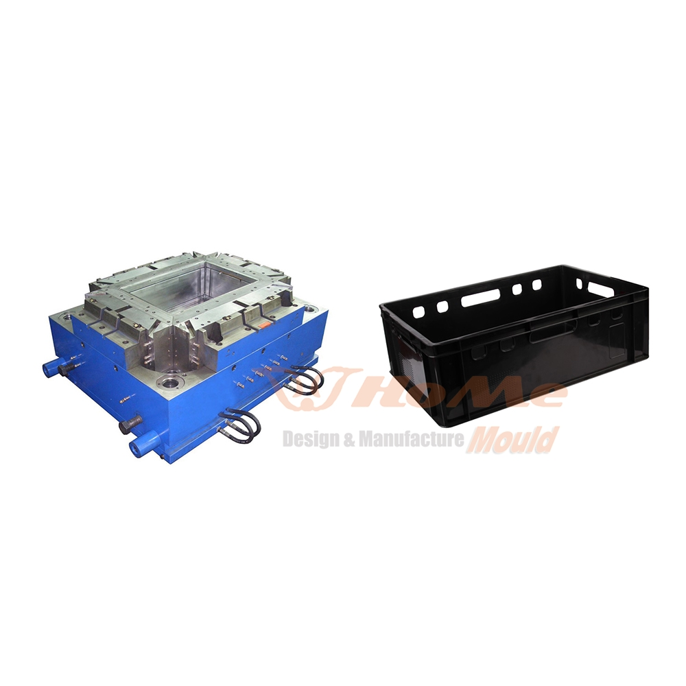 Full-auto Injection Molding Plastic Crate - 0