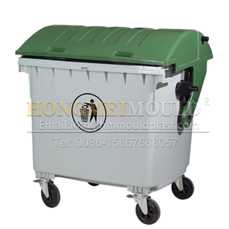 Large Garbage Can Mould