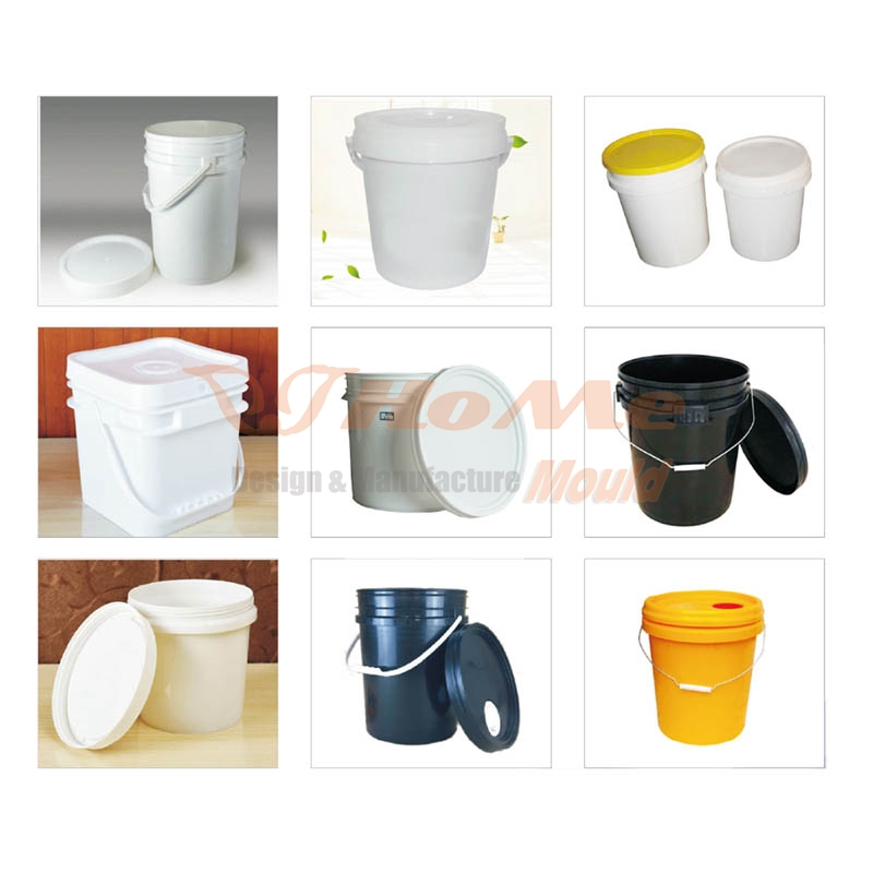 Large Capacity Industry Design Buckets Plastic Injection Mould - 2 
