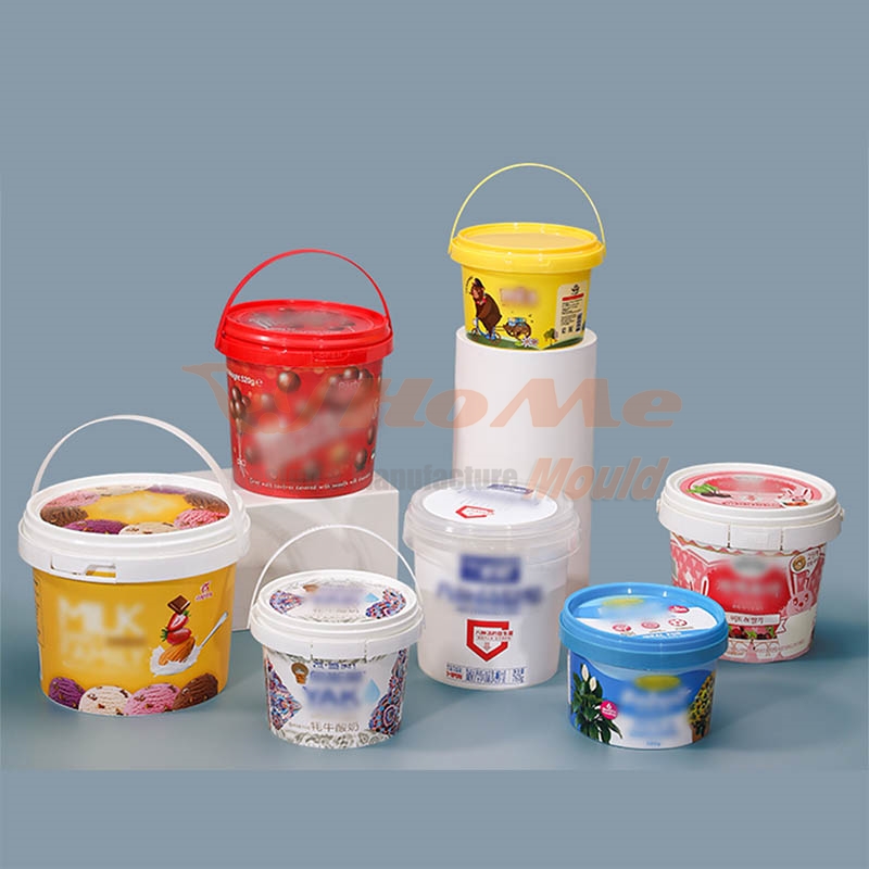 Large Capacity Industry Design Buckets Plastic Injection Mould - 5 