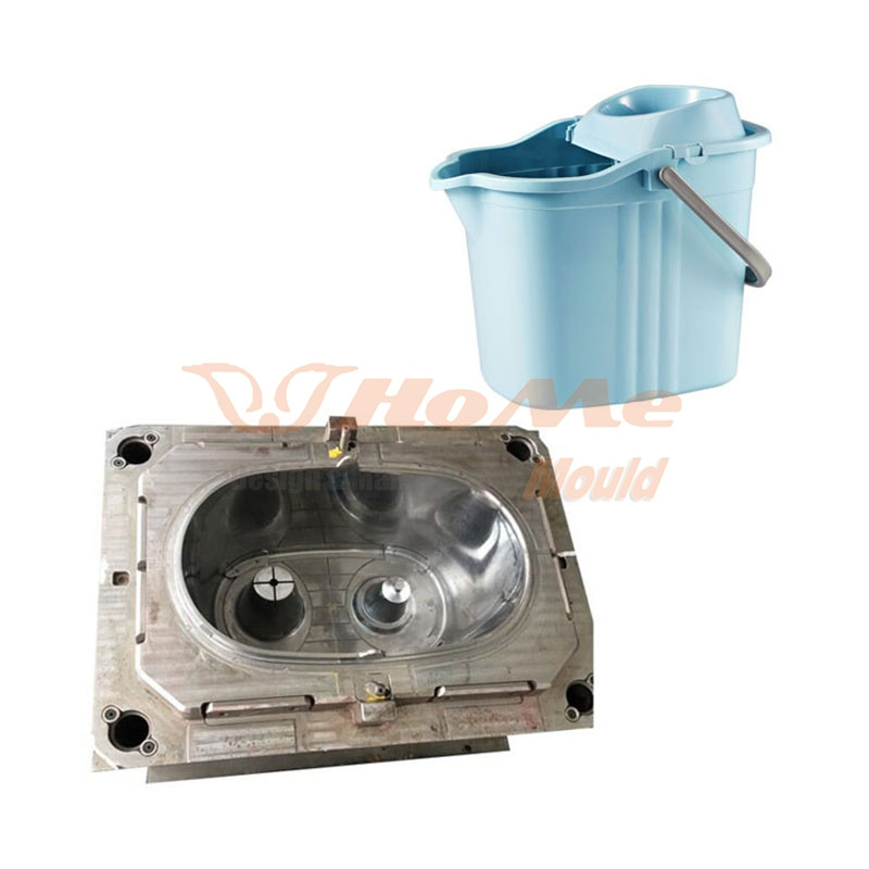 Mop Bucket Mould With Wheels - 1