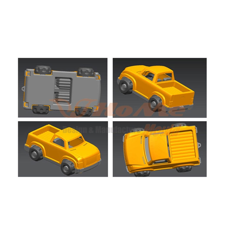 Plastic Baby Small Car Mould - 1 