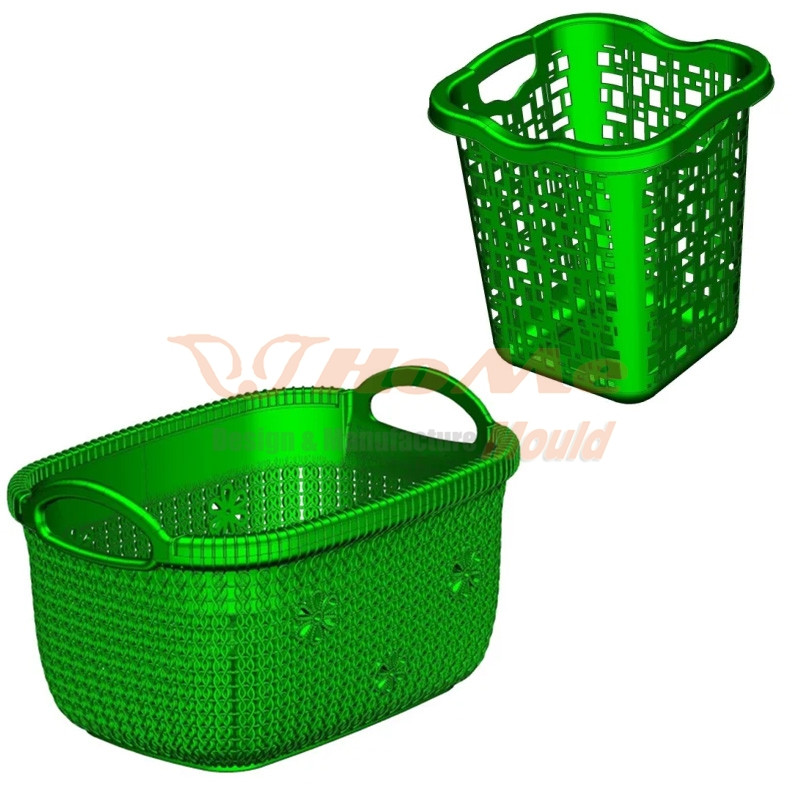 Plastic Basket Mould With Handle