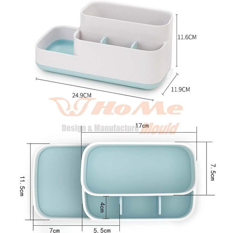 Plastic Bathroom Storage Case Mould - 2