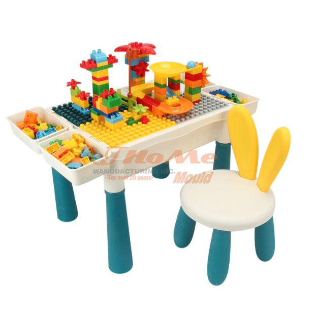 Plastic Block Table Mould - 2 