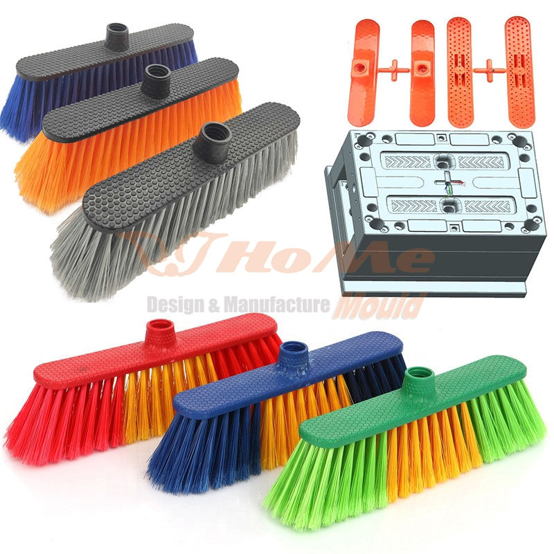 Plastic Broom Head Injection Mould