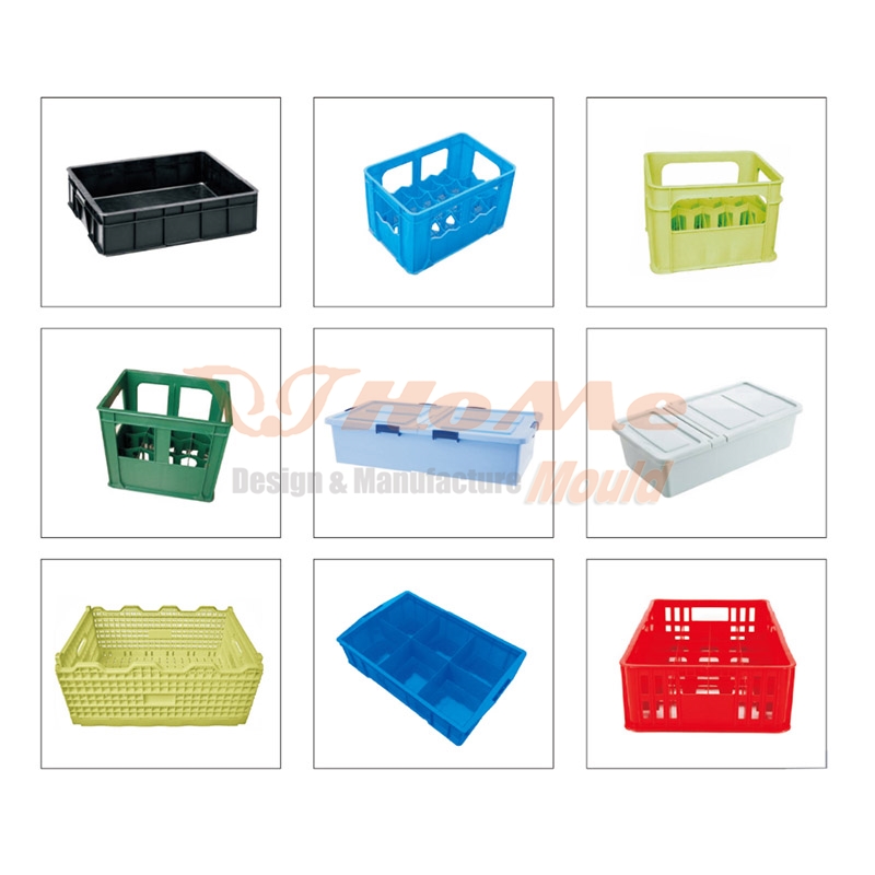Plastic Crate With Lid Mould - 2 