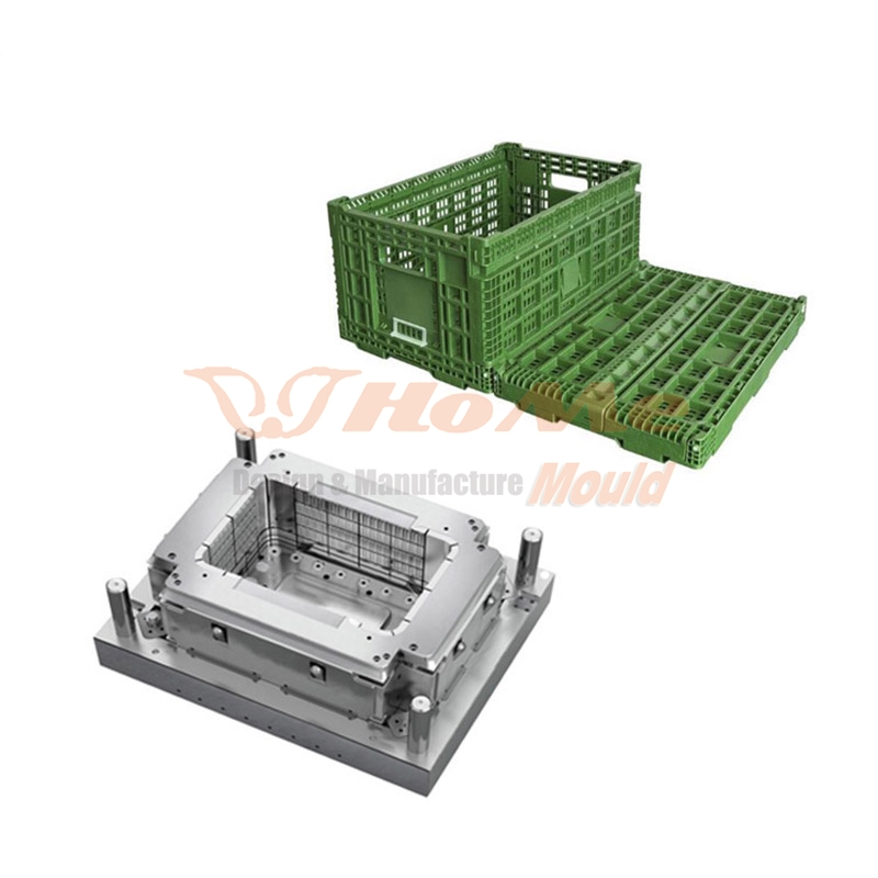 Plastic Crate With Lid Mould
