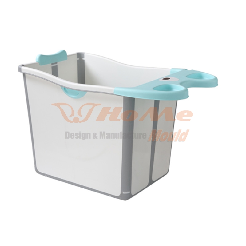 Plastic Foldable Bath Shower Bucket Mould - 1