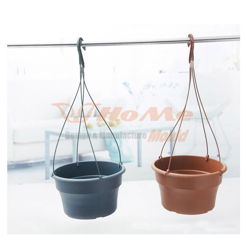 Plastic Hang Wall Flower Pot Mould - 2 