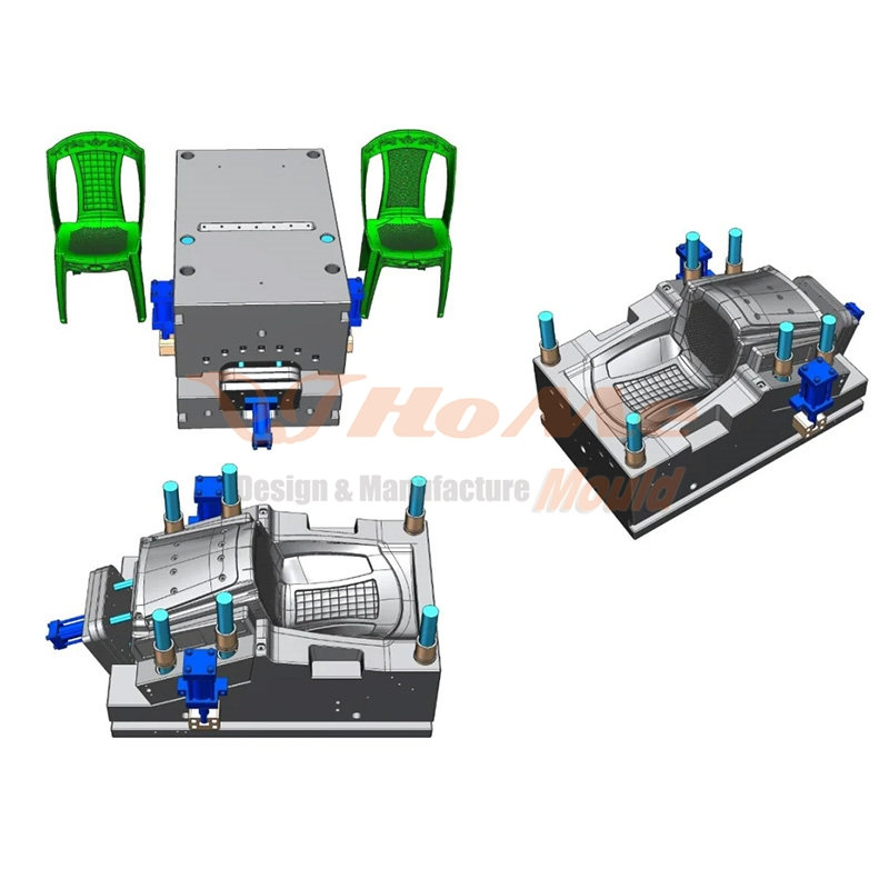 Plastic Meeting Chair Mould - 4 