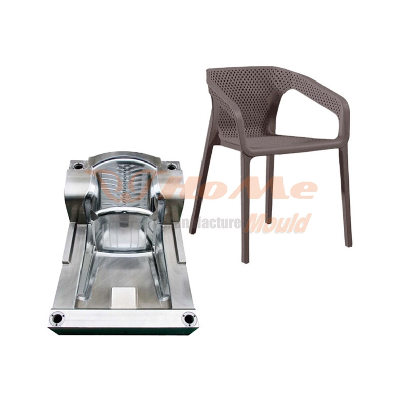 Plastic Rattan Armable Chair​ Mould - 0