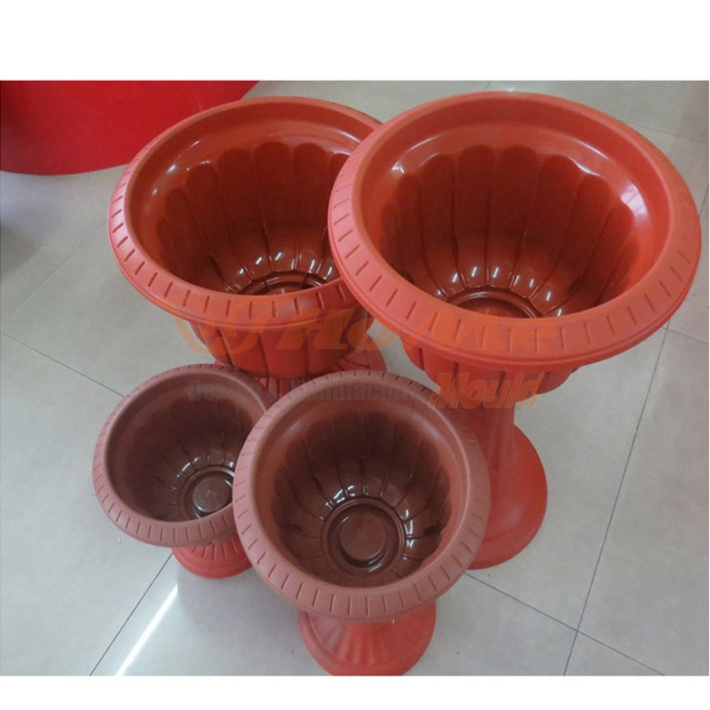 Plastic Stand Flower Pot Mould - 1