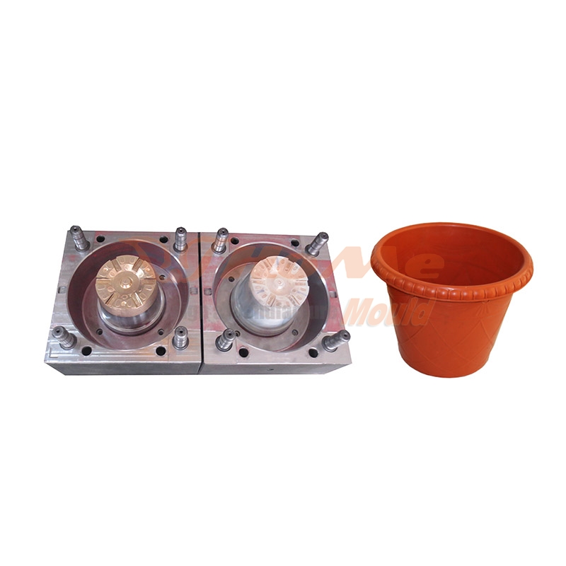 Round Flower Pot Injection Mould - 4 