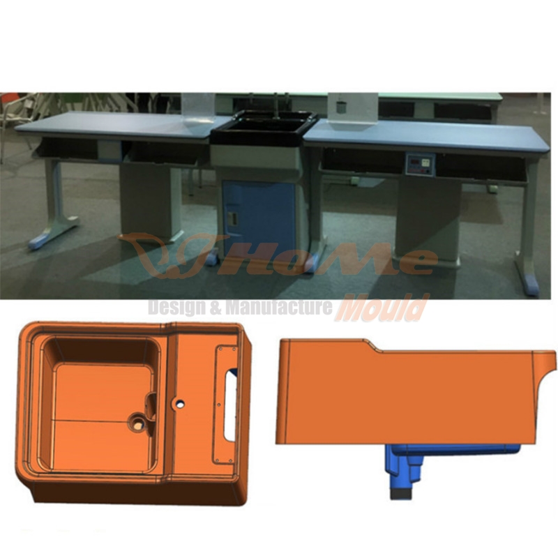 School Lab Use PP Sink Injection Mould