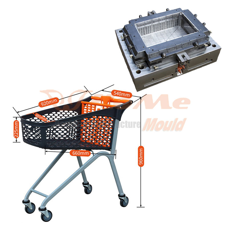 Supermarket Shopping Cart Mould - 2 