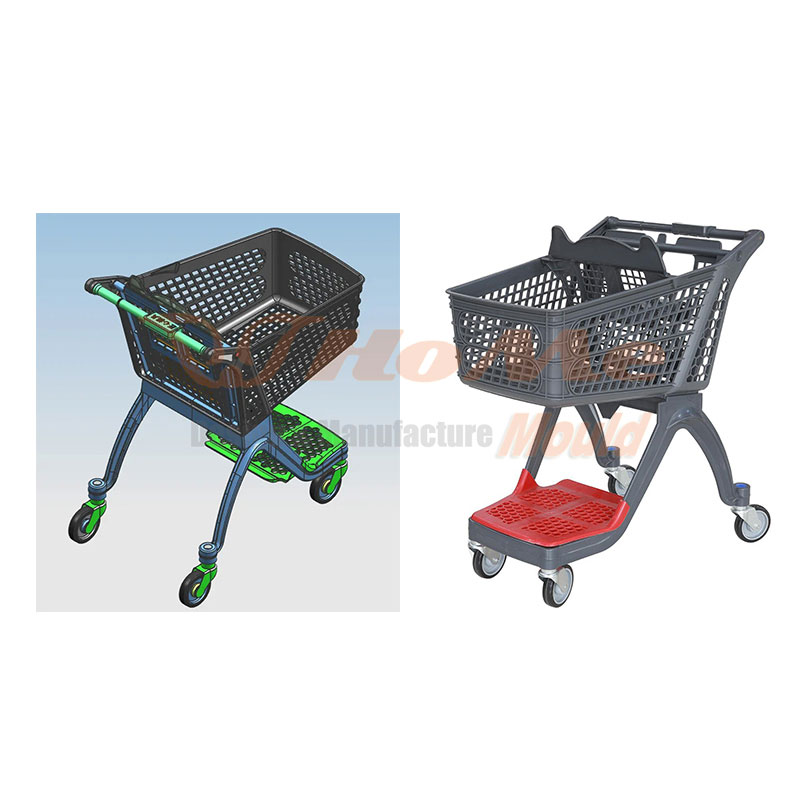 Supermarket Shopping Cart Mould - 3