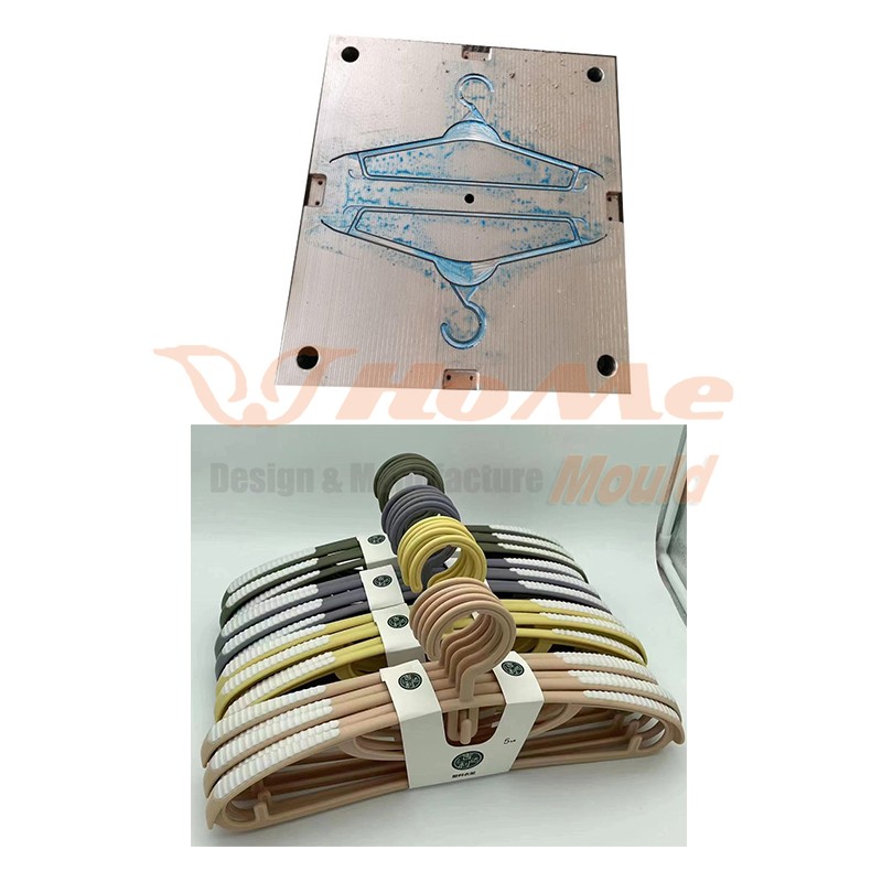 Two Color Coat Hanger Mold - 0