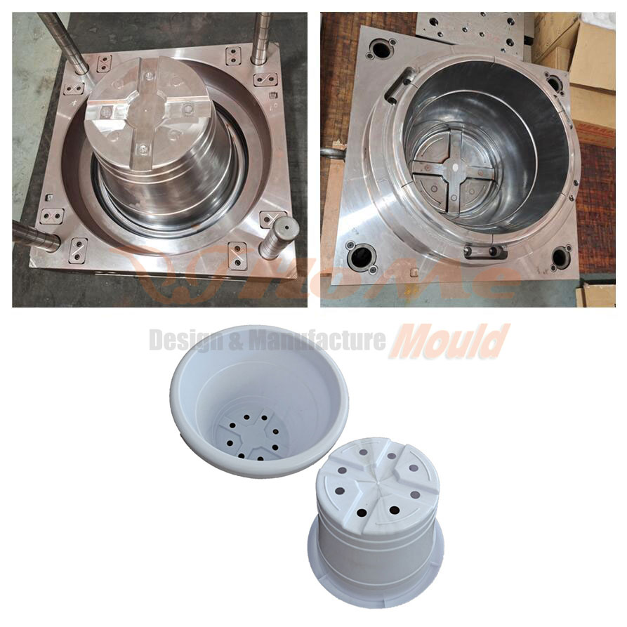 Wall Hanging Type Combination Plastic Flowerpot Mould - 4 