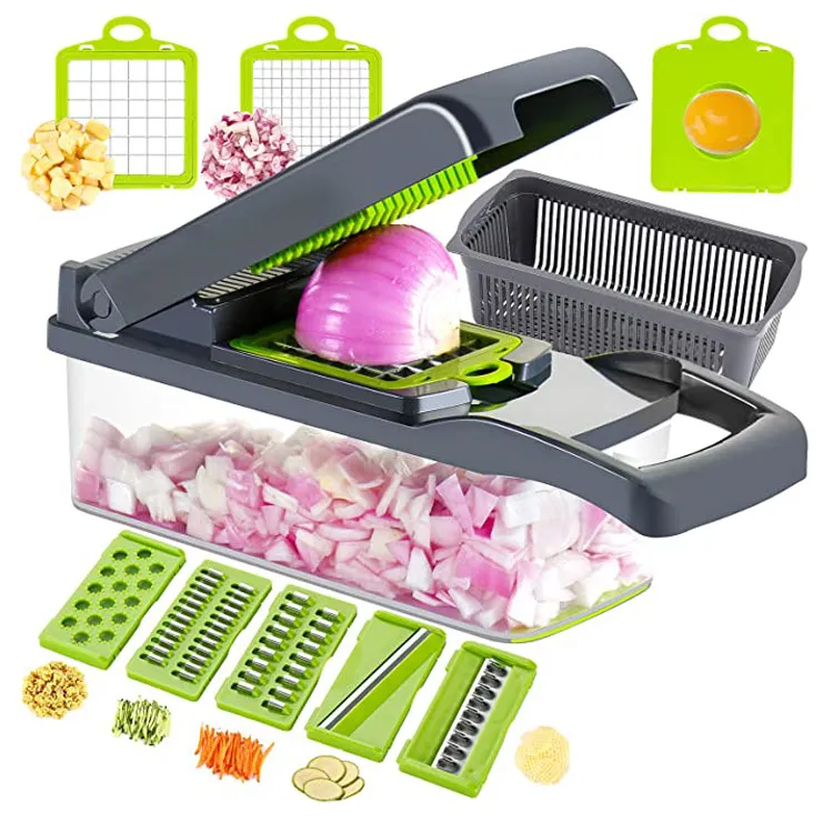 12 In 1 Multifunctional Basket Slicer Vegetable Chopper