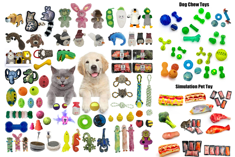 Cenově výhodné hračky pro psy pro zábavu každého typu štěňat