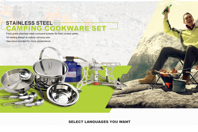 Top Pick Camping Cookware Set for Summer Outdoor