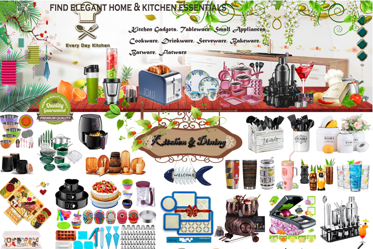 Find Kitchen Essentials for Your Home Cooking