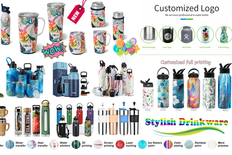 Drinkware Collections - Water Bottle -Customized