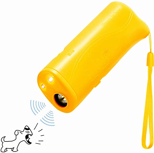 Ultrazvukový odpudzovač psov proti štekaniu 3 v 1