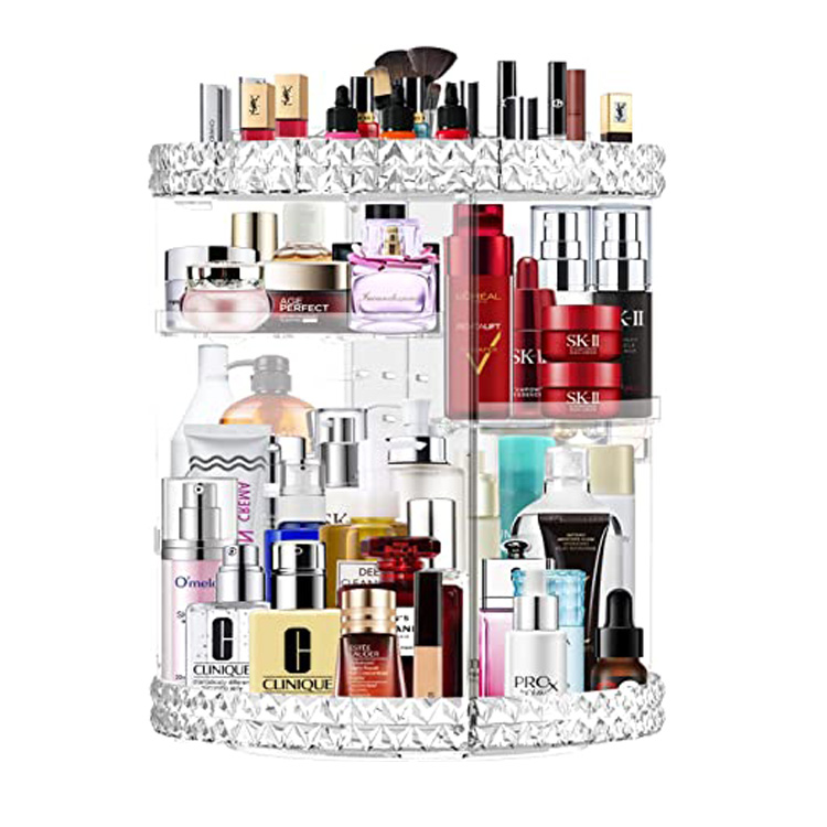 Stackable Acrylic Cosmetic Storage Box Makeup Organizer - 4